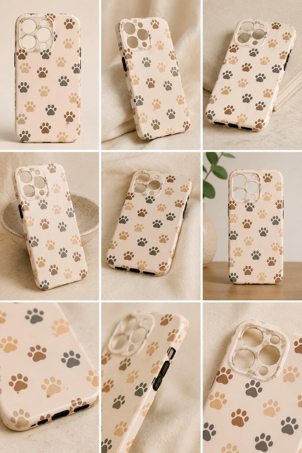 Paw Print iPhone Case