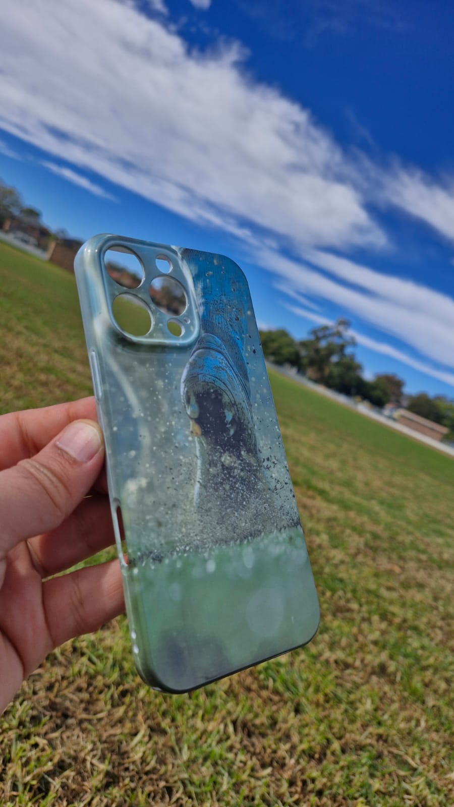 Football Surfer Wave Phone Case