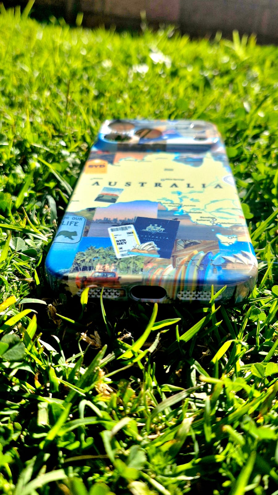 Australia Map Collage Case