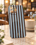 Café Stripe Phone Case