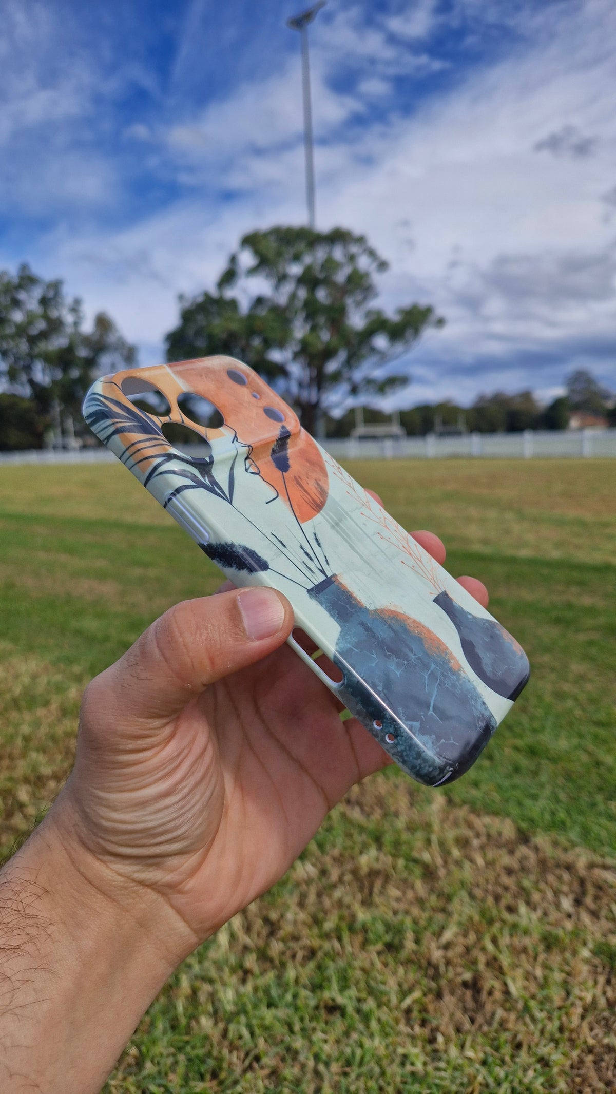 Abstract Botanical Vase Phone Case