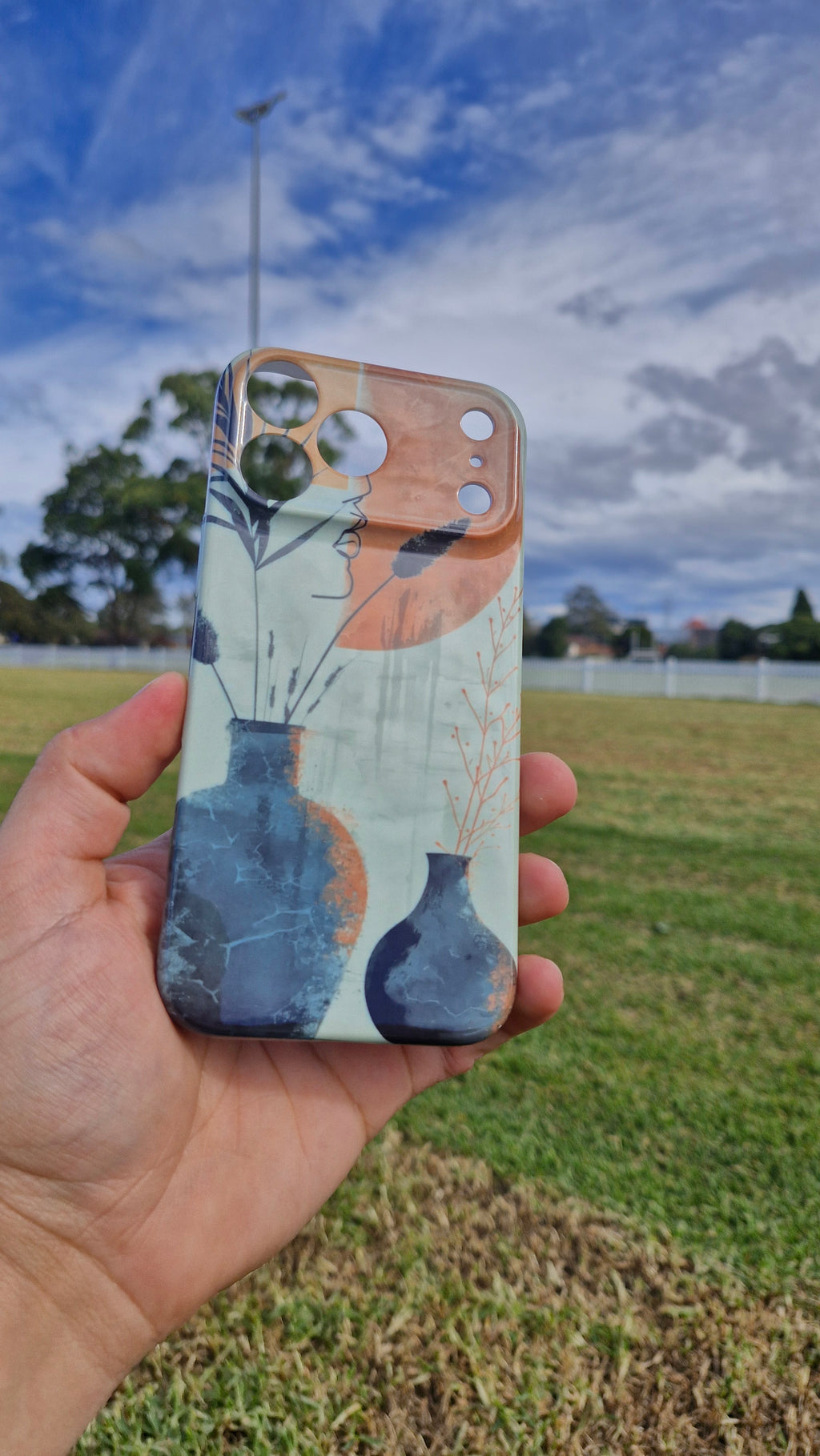 Abstract Botanical Vase Phone Case