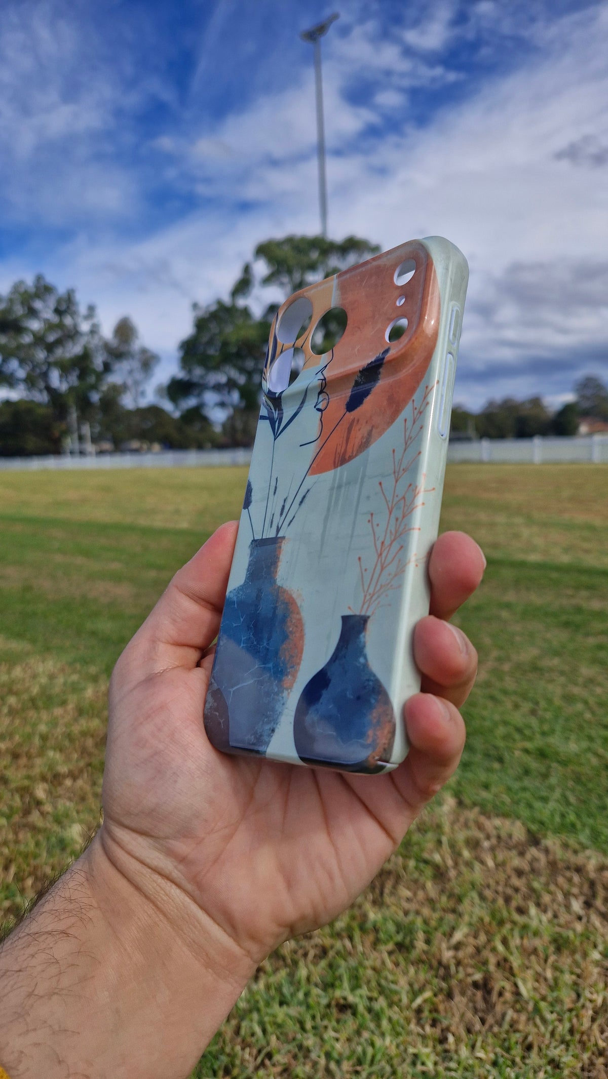 Abstract Botanical Vase Phone Case